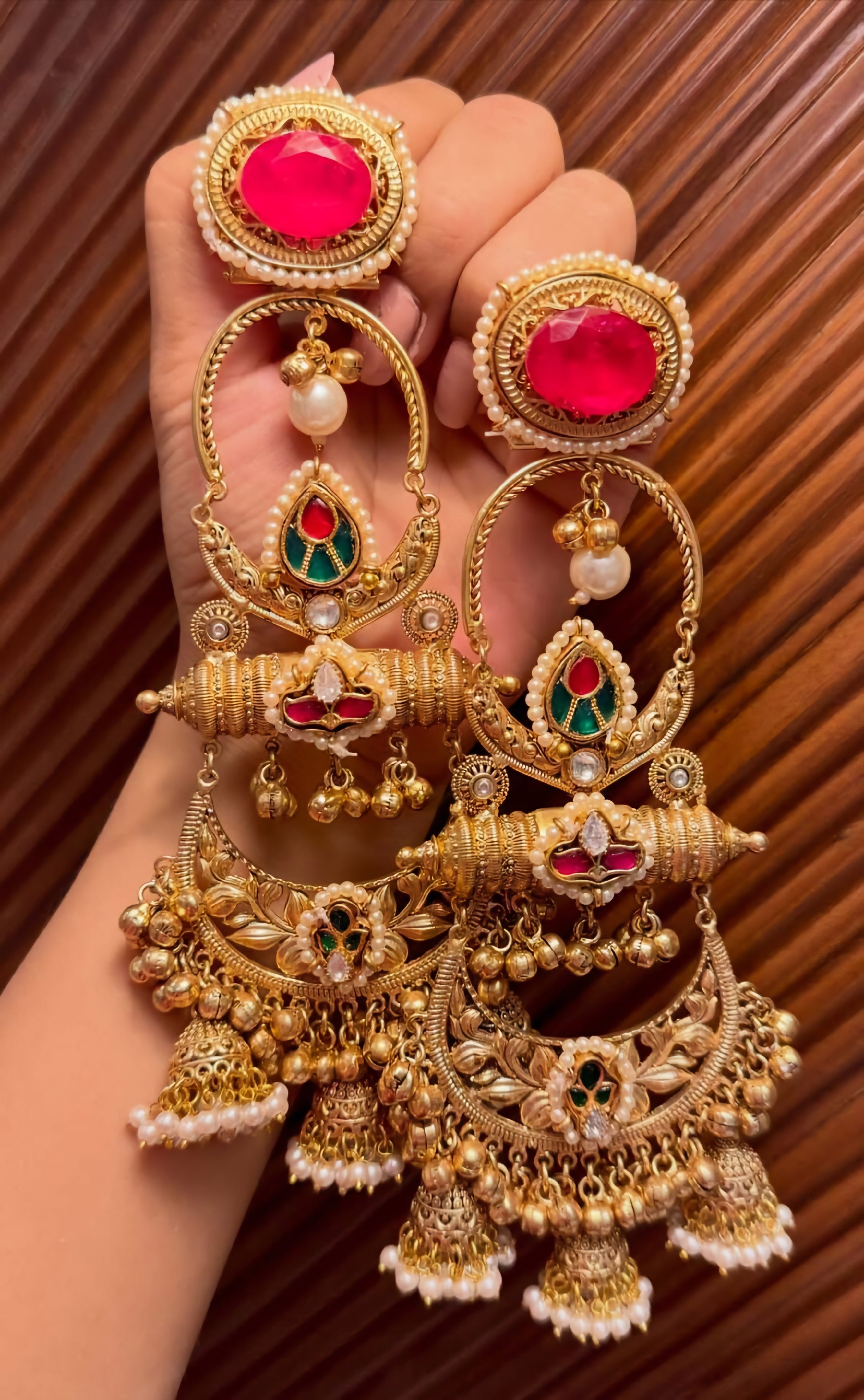 Gulnaar Jhumkas
